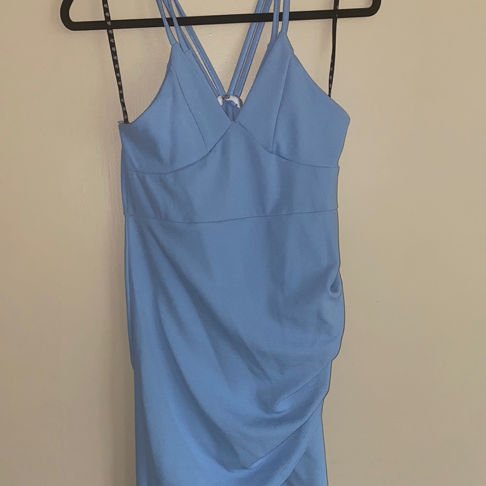 Blue homecoming dress!